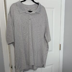 Izod Light Gray Polo Shirt